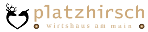 Platzhirsch am Main
